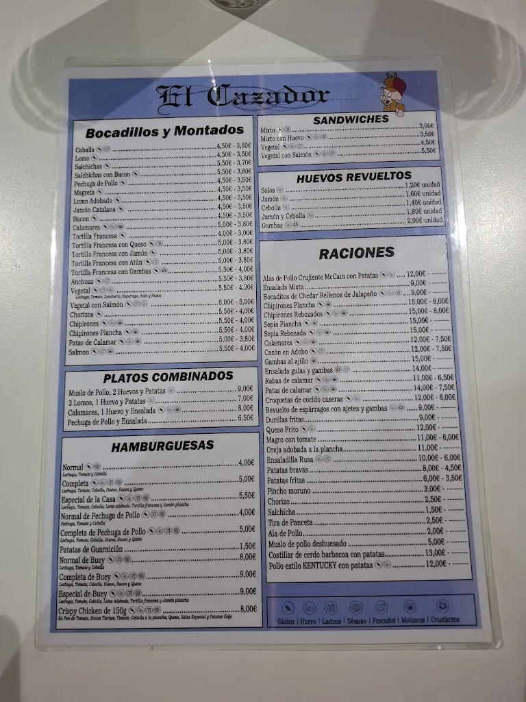 Menu_Bar El Cazador_Argamasilla de Alba_image_1