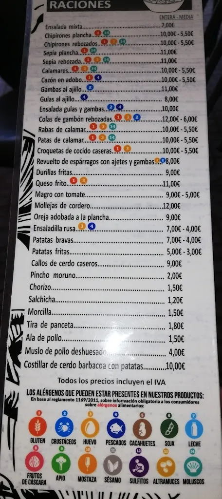 Menu_Bar El Cazador_Argamasilla de Alba_image_2