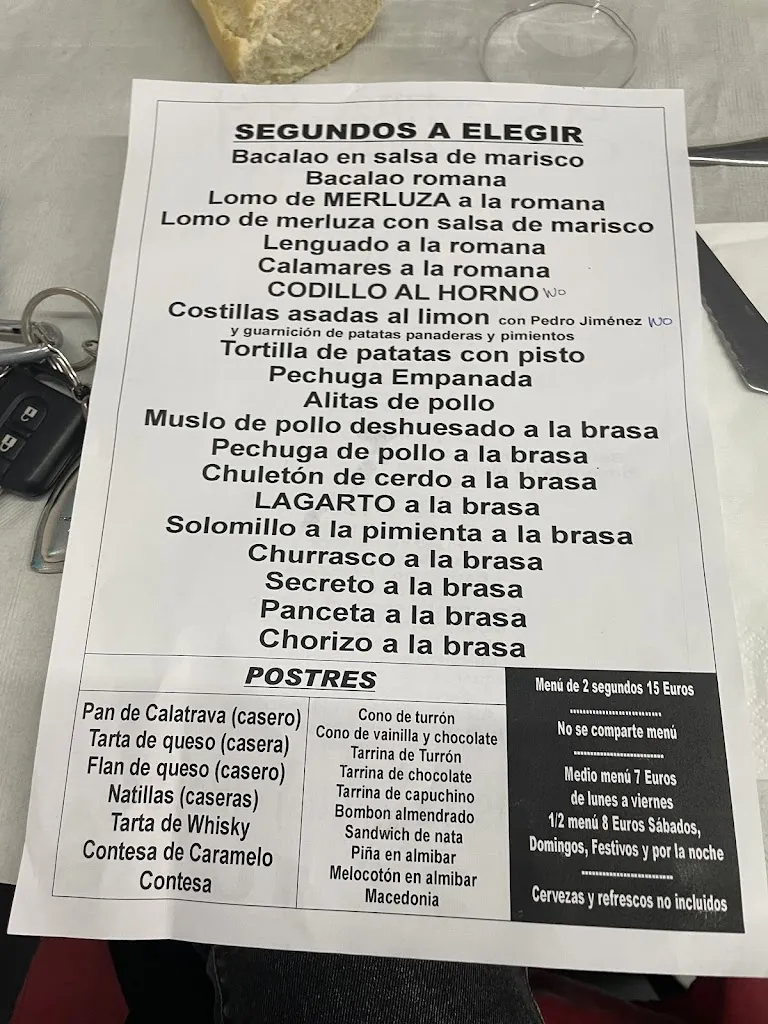 Menu_J.J. Restaurante Asador_Bolaños de Calatrava_image_3