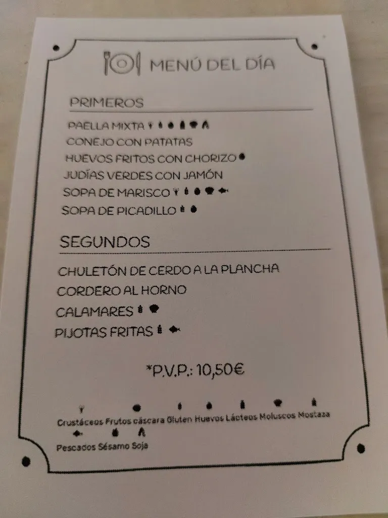Menu_Restaurante Insula92_Bolaños de Calatrava_image_1