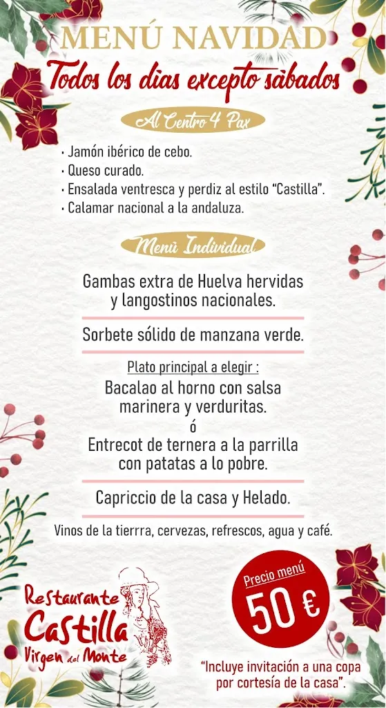 Menu_RESTAURANTE CASTILLA VIRGEN DEL MONTE_Bolaños de Calatrava_image_2