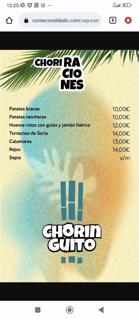 Menu_Choringuito_Argamasilla de Calatrava_image_3