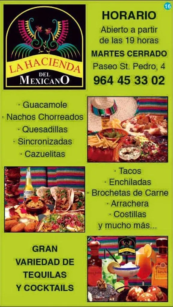 Menu_La Hacienda del Mexicano_Vinaròs_image_1