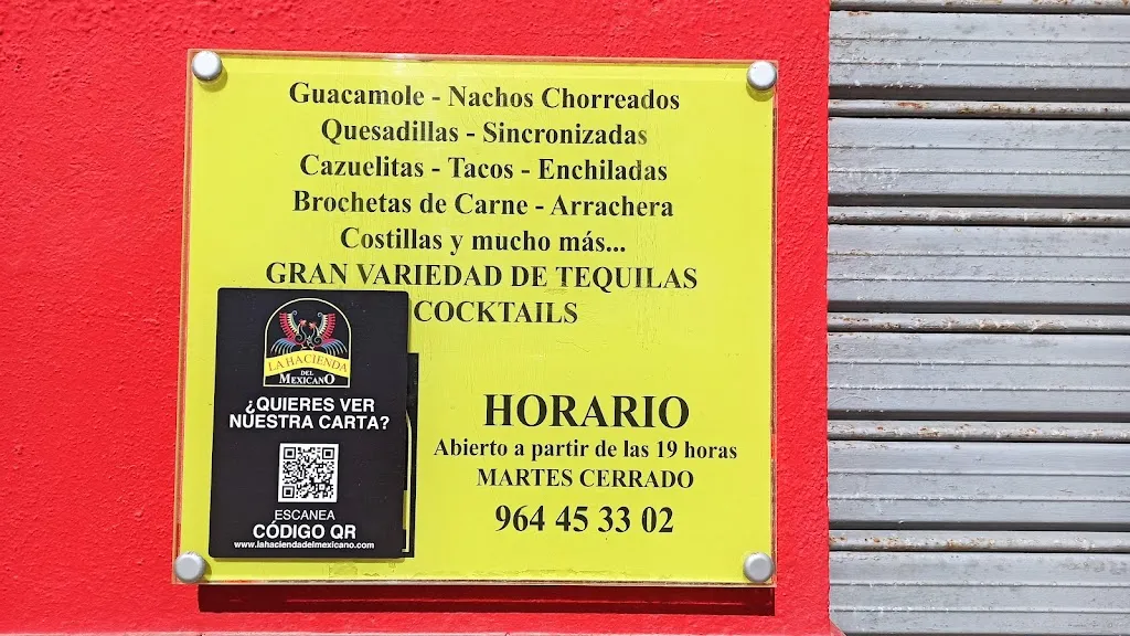 Menu_La Hacienda del Mexicano_Vinaròs_image_2