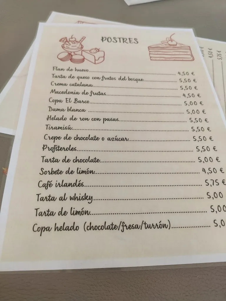 Menü_Restaurante El Barco_Vinaròs_Bild_2