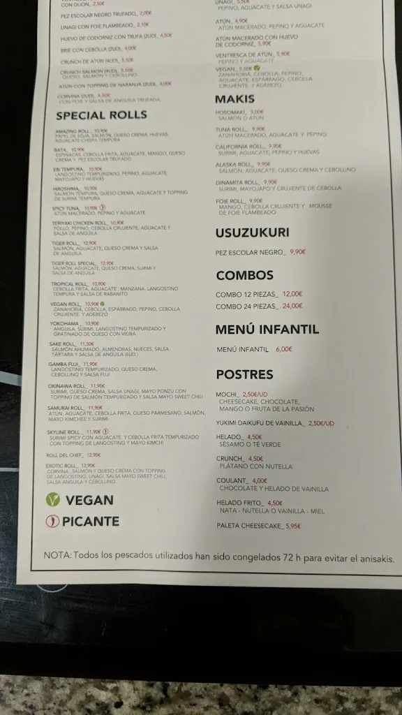 Menu_ASOKO VINARÒS - Restaurant japonés en Vinaròs_Vinaròs_image_2