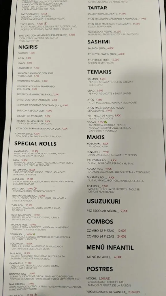 Menu_ASOKO VINARÒS - Restaurant japonés en Vinaròs_Vinaròs_image_3