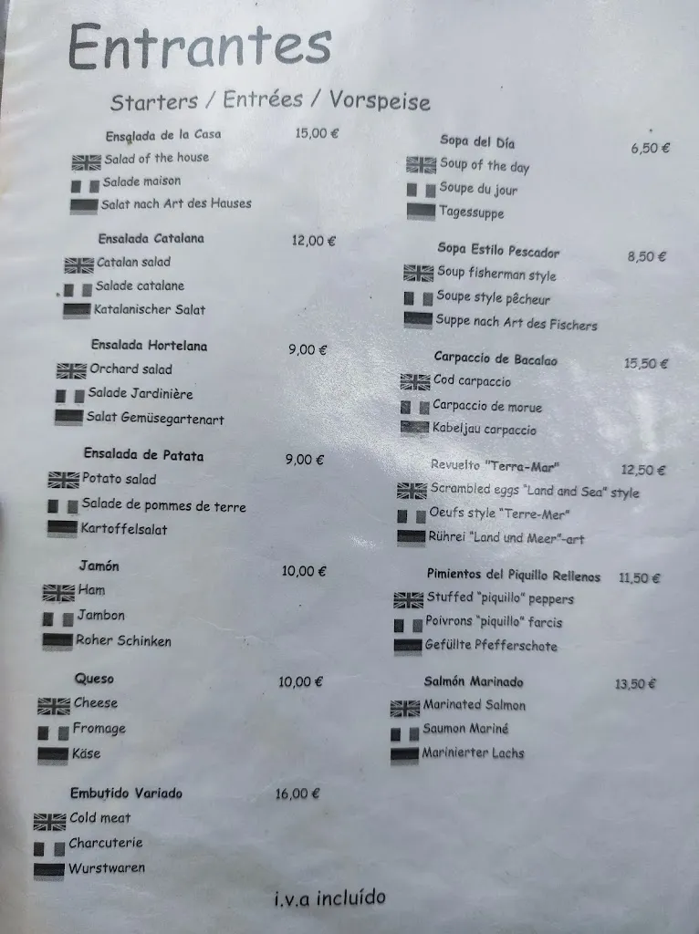 Menu_El Vago Bar Restaurant_Vinaròs_image_1