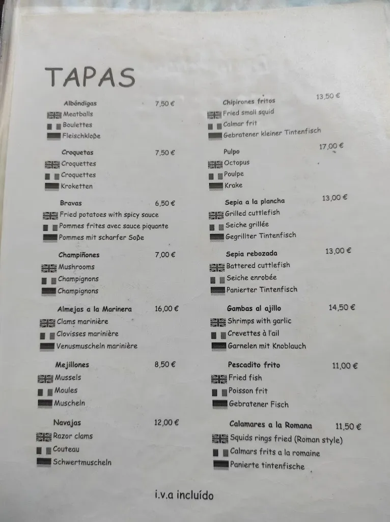 Menu_El Vago Bar Restaurant_Vinaròs_image_2