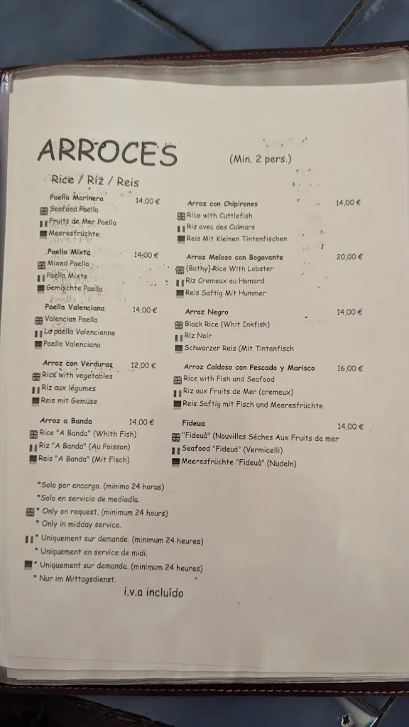 Menu_El Vago Bar Restaurant_Vinaròs_image_3