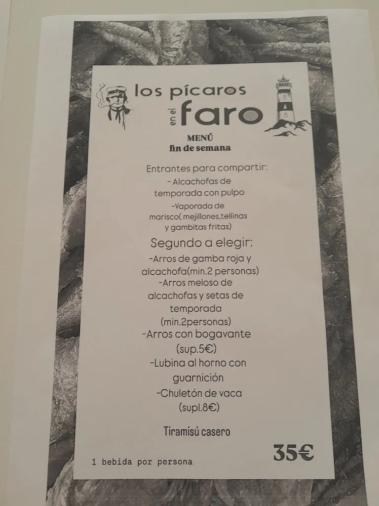 Menu_LOS PÍCAROS EN EL FARO_Vinaròs_image_2