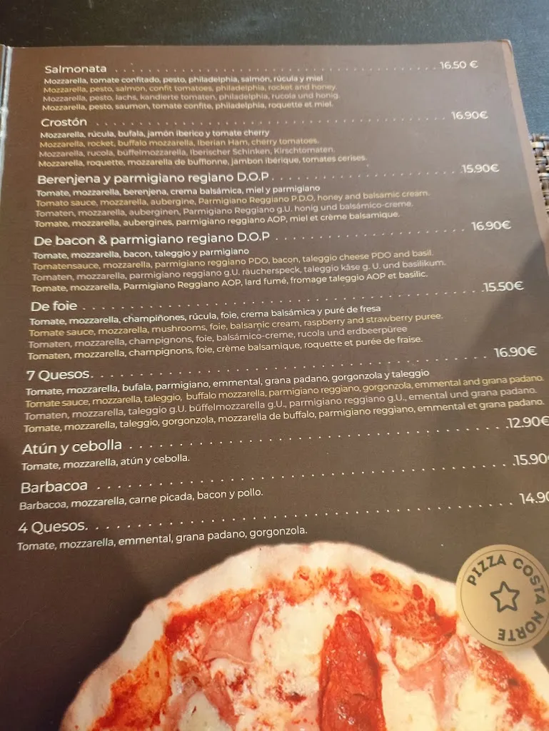 Menu_Restaurante Costanorte A&M_Vinaròs_immagine_1