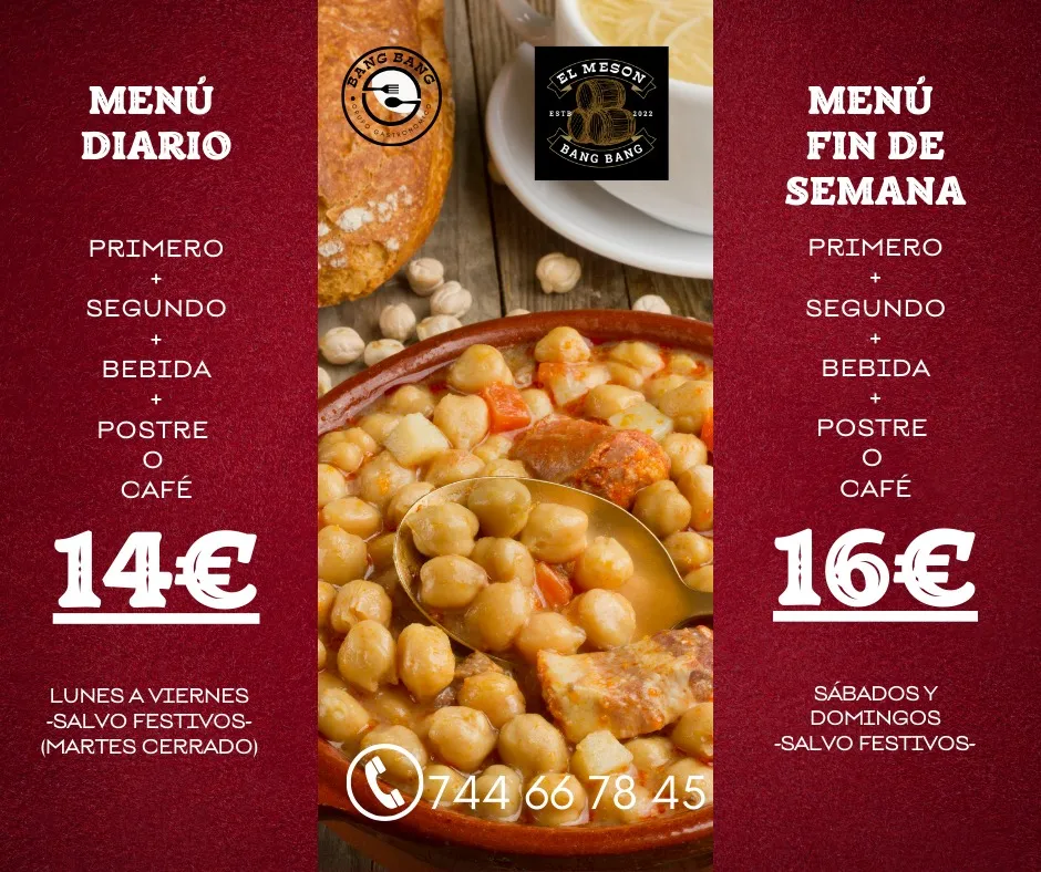 Menu_El Mesón de Bang Bang_Vinaròs_image_1