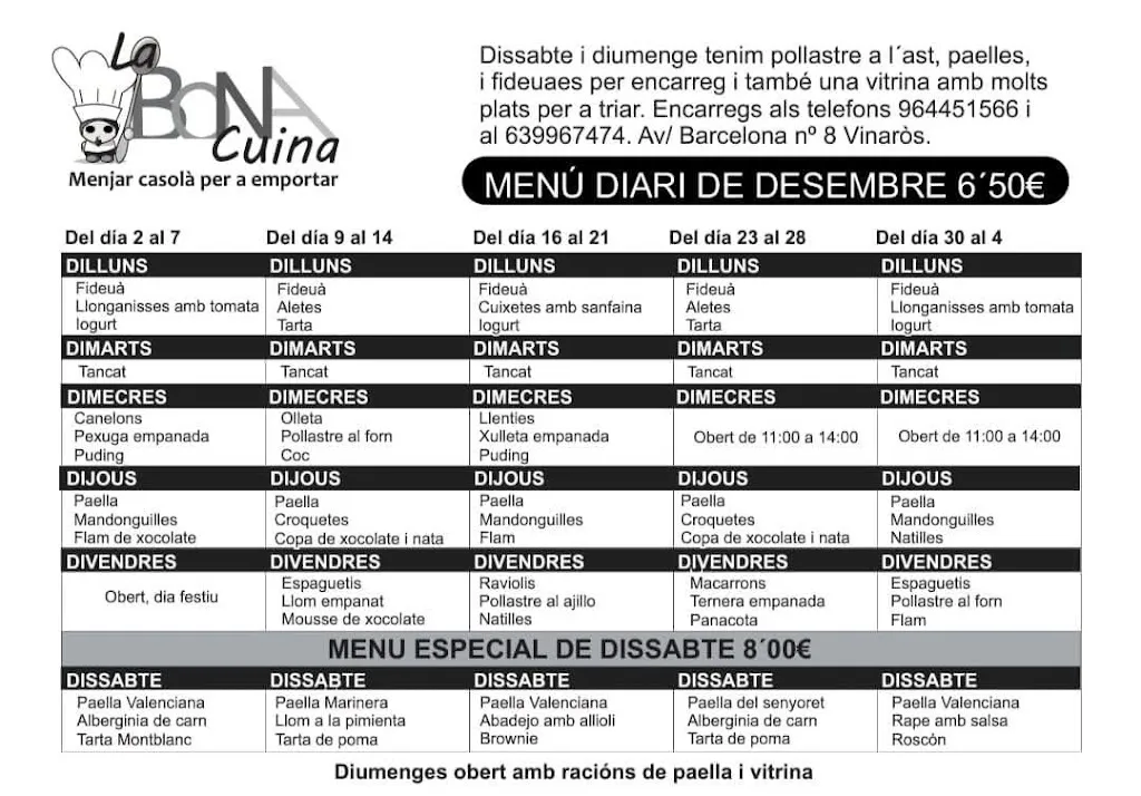 Menu_La Bona Cuina_Vinaròs_image_2