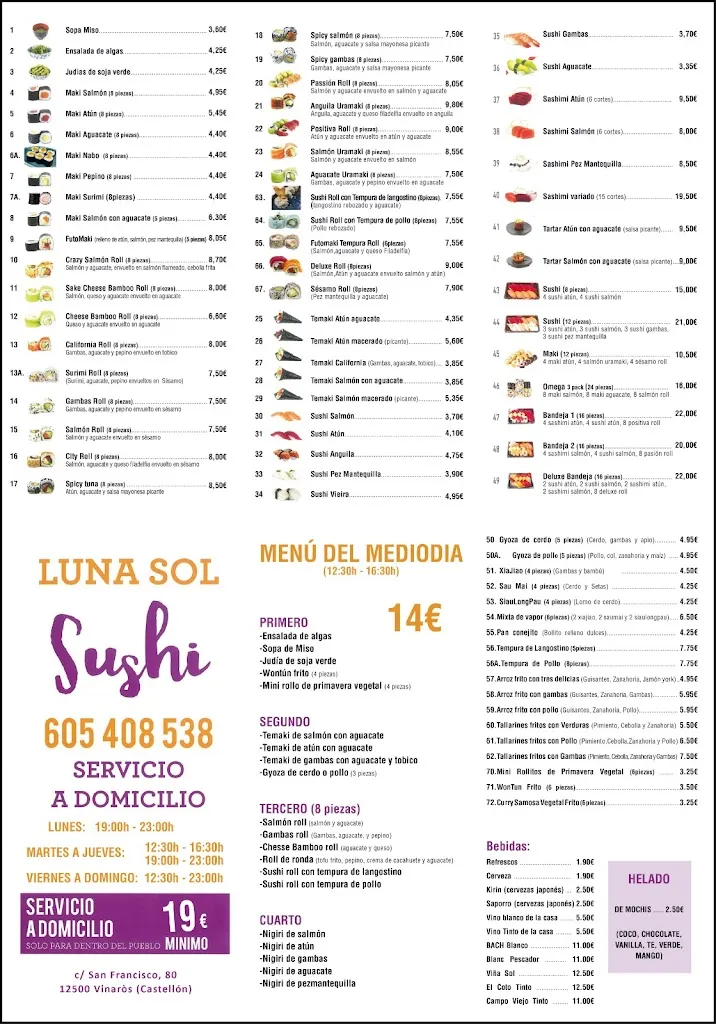 Menu_Bar sushi Lunasol_Vinaròs_image_2
