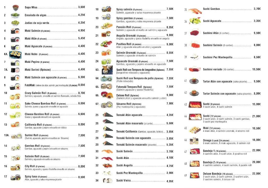 Menu_Bar sushi Lunasol_Vinaròs_image_3