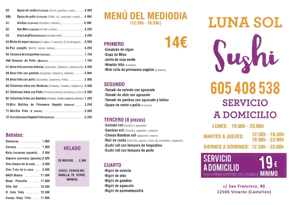 Menu_Bar sushi Lunasol_Vinaròs_image_4