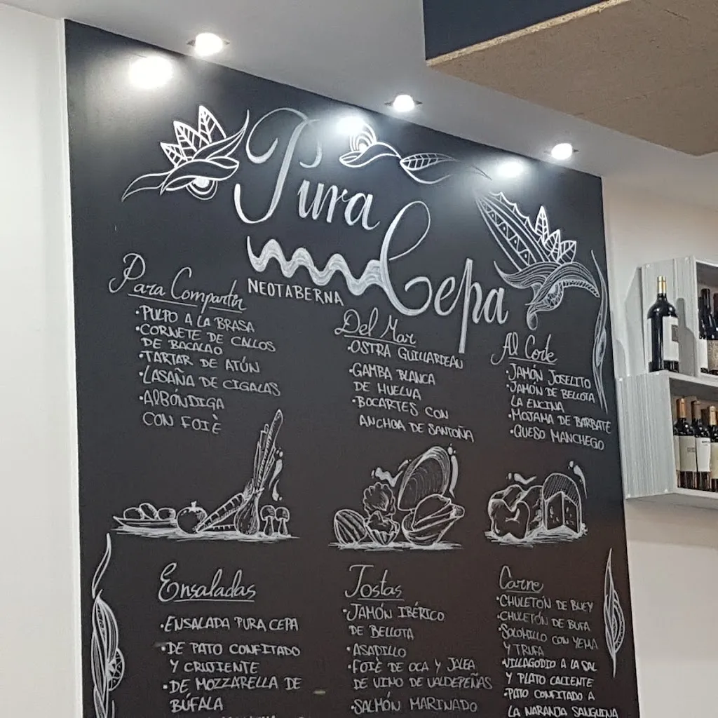 Menu_Pura Cepa Neotaberna_Cañada de Calatrava_image_1