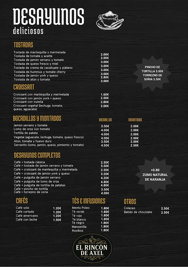 Menu_El rincon de Axel_Cañada de Calatrava_image_1