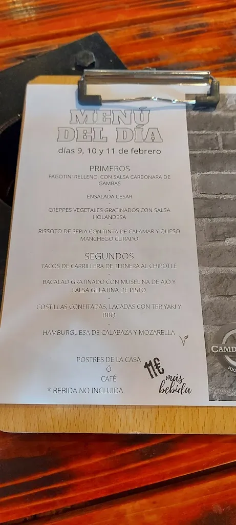 Menu_Camden Bar_Alcázar de San Juan_image_3
