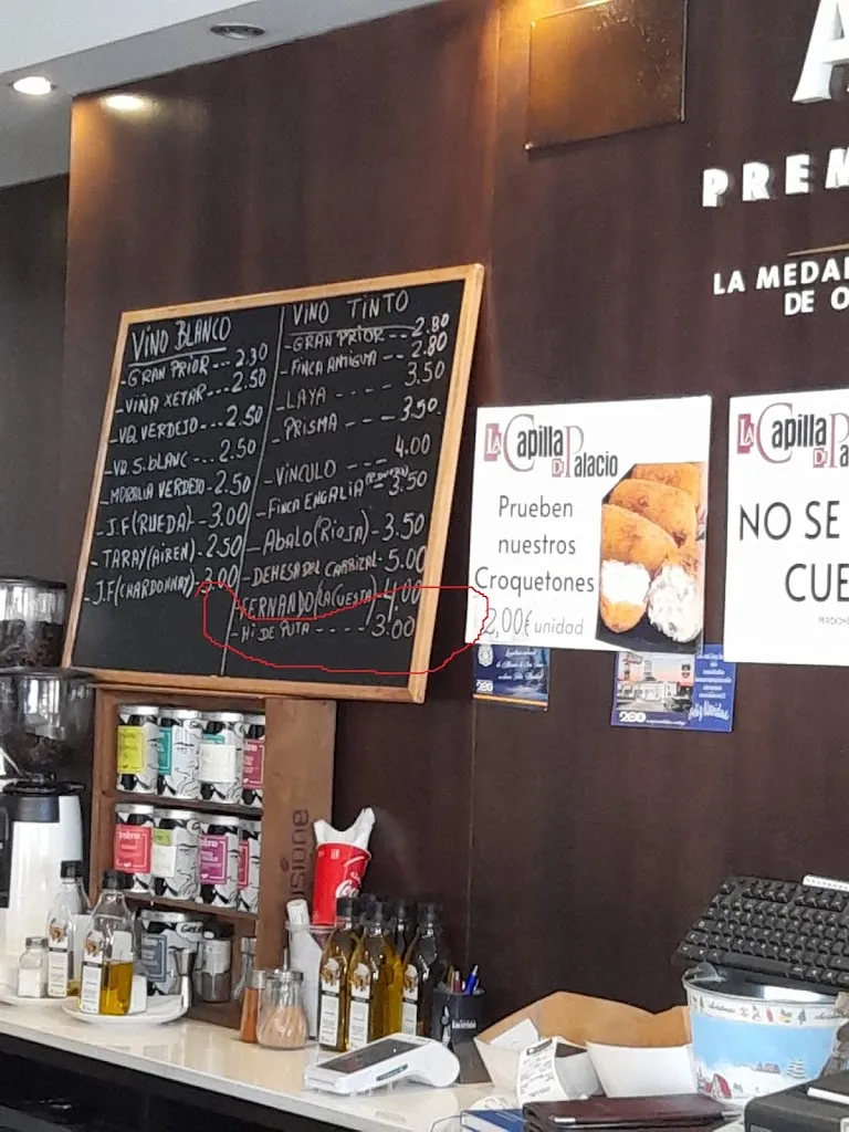Menu_La Capilla de Palacio_Alcázar de San Juan_image_4