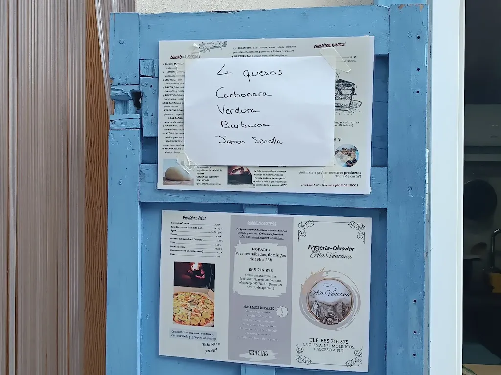 Menu_Ala Ventana Pizzería_Molinicos_immagine_4