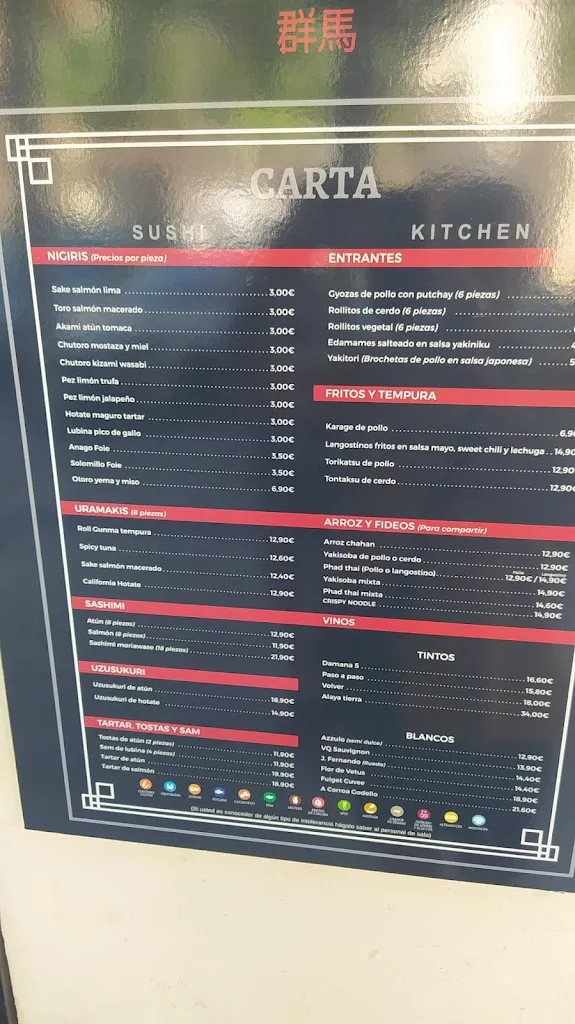 Menu_Restaurante Gunma Sushibar & Kitchen_Alcázar de San Juan_image_2