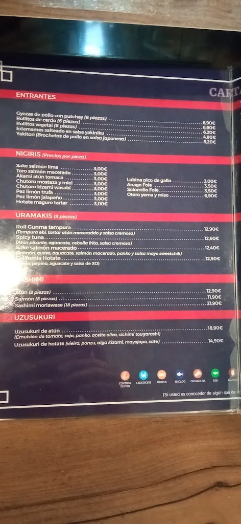 Menu_Restaurante Gunma Sushibar & Kitchen_Alcázar de San Juan_image_3