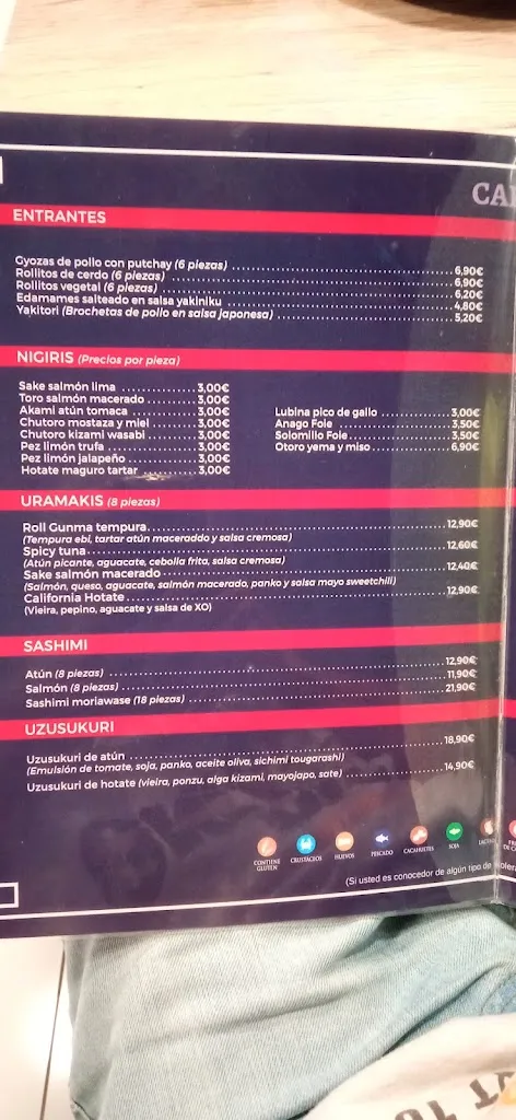 Menu_Restaurante Gunma Sushibar & Kitchen_Alcázar de San Juan_image_4