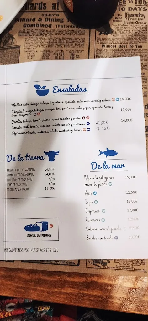 Menu_Bar El Encuentro_Alcázar de San Juan_image_4