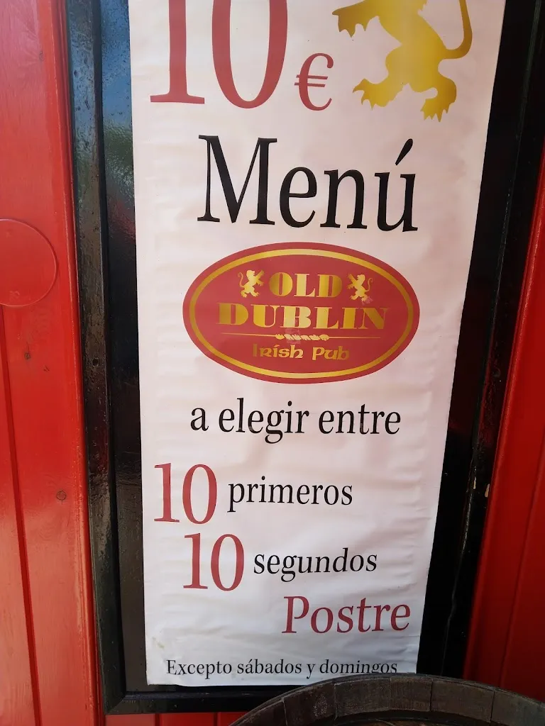 Menu_Old Dublin Irish Pub_Alcázar de San Juan_image_4