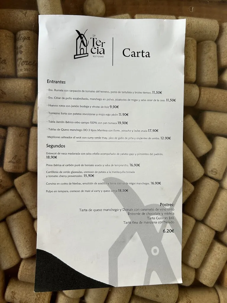 Menu_Bodega La Tercia_Alcázar de San Juan_image_2