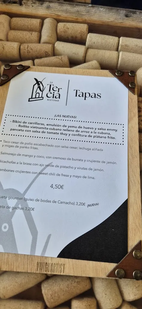 Menu_Bodega La Tercia_Alcázar de San Juan_image_3