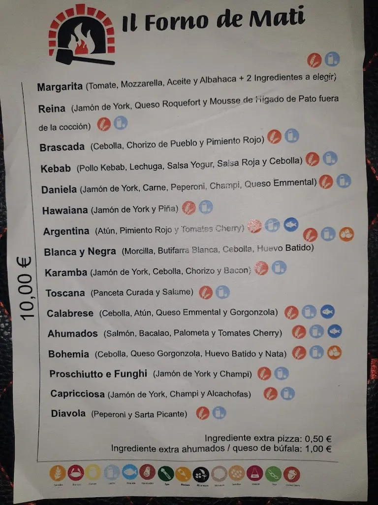 Menu_Pizzería IL FORNO DE MATI_Alcázar de San Juan_image_1