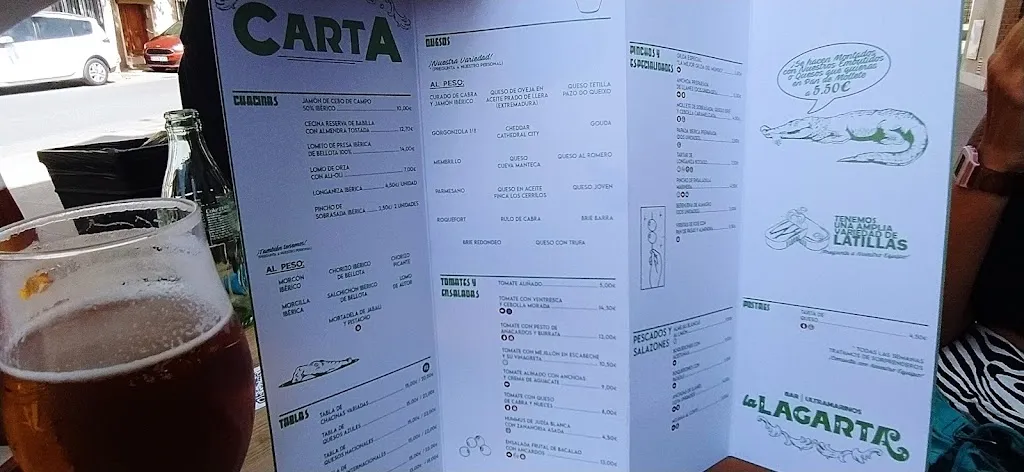 Menu_LA LAGARTA - VERMUTERÍA_Alcázar de San Juan_image_1