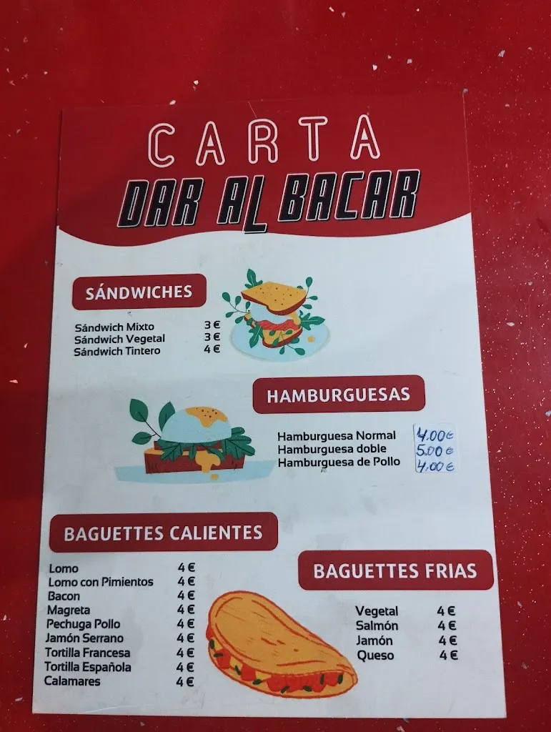 Menu_Bar Dar Al Bacar_Caracuel de Calatrava_image_1