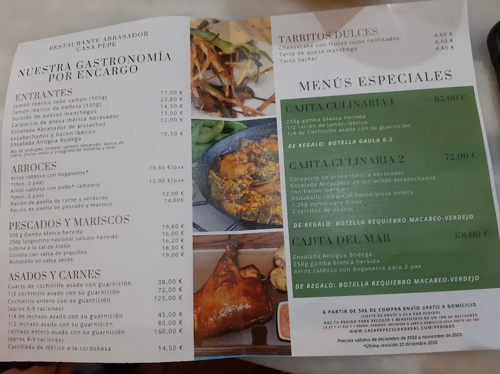 Menu_Abrasador Casa Pepe Ciudad Real_Carrión de Calatrava_image_4