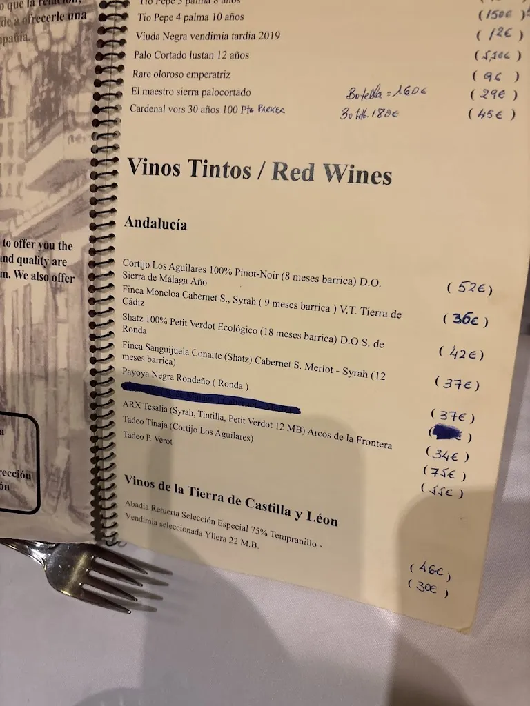 Menu_Restaurant El Cortijo_Cortijos Los_image_3