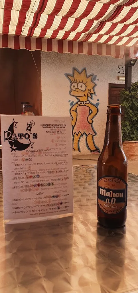 Menu_Bar Terraza Rato's_Hinojosas de Calatrava_image_1