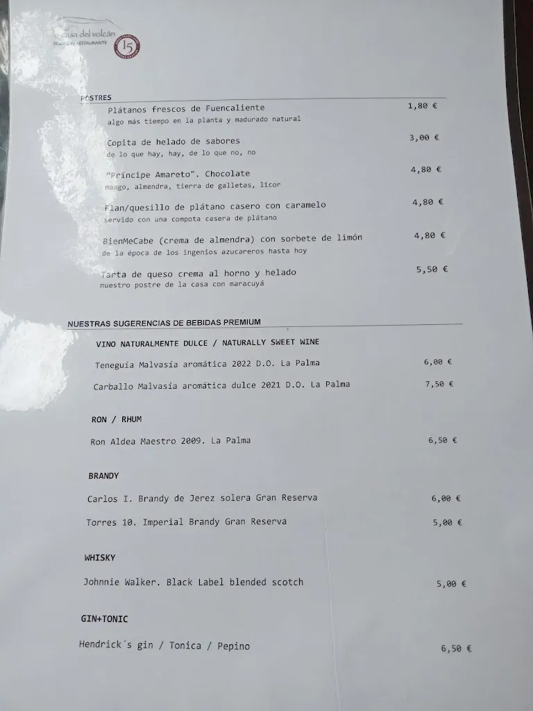 Menu_La Casa del Volcán_Fuencaliente_image_2