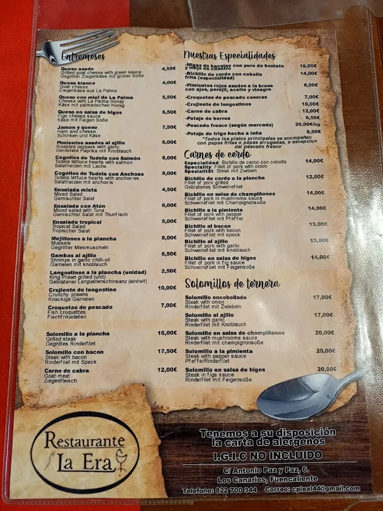 Menu_Restaurante la Era_Fuencaliente_image_3
