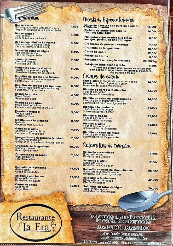 Menu_Restaurante la Era_Fuencaliente_image_4