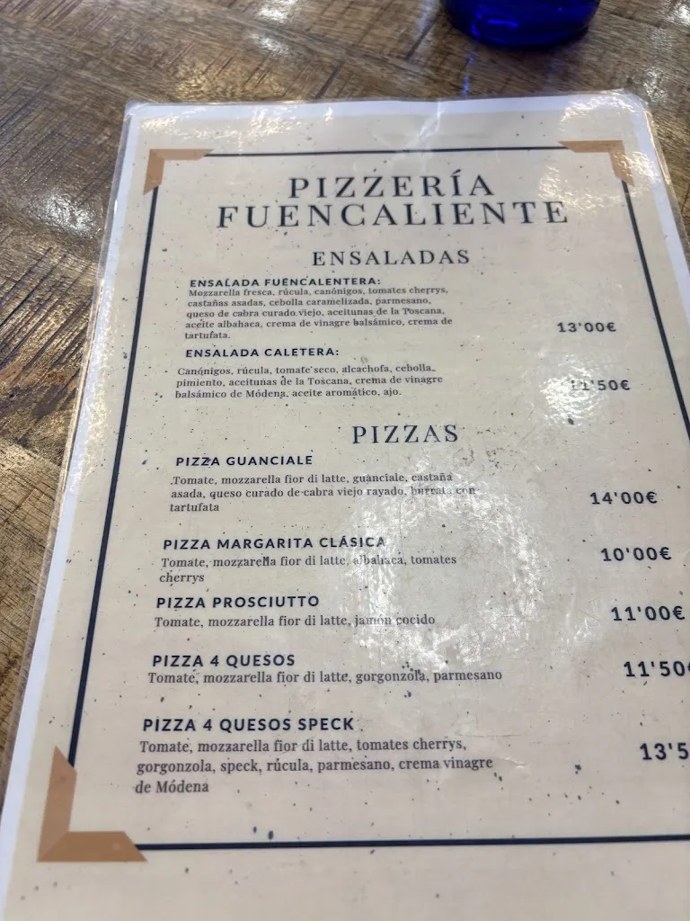 Menu_Pizzería Fuencaliente_Fuencaliente_image_4