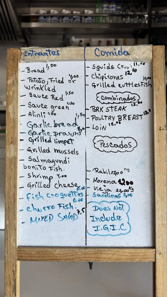 Menu_El Rincon del pirata_Fuencaliente_image_1