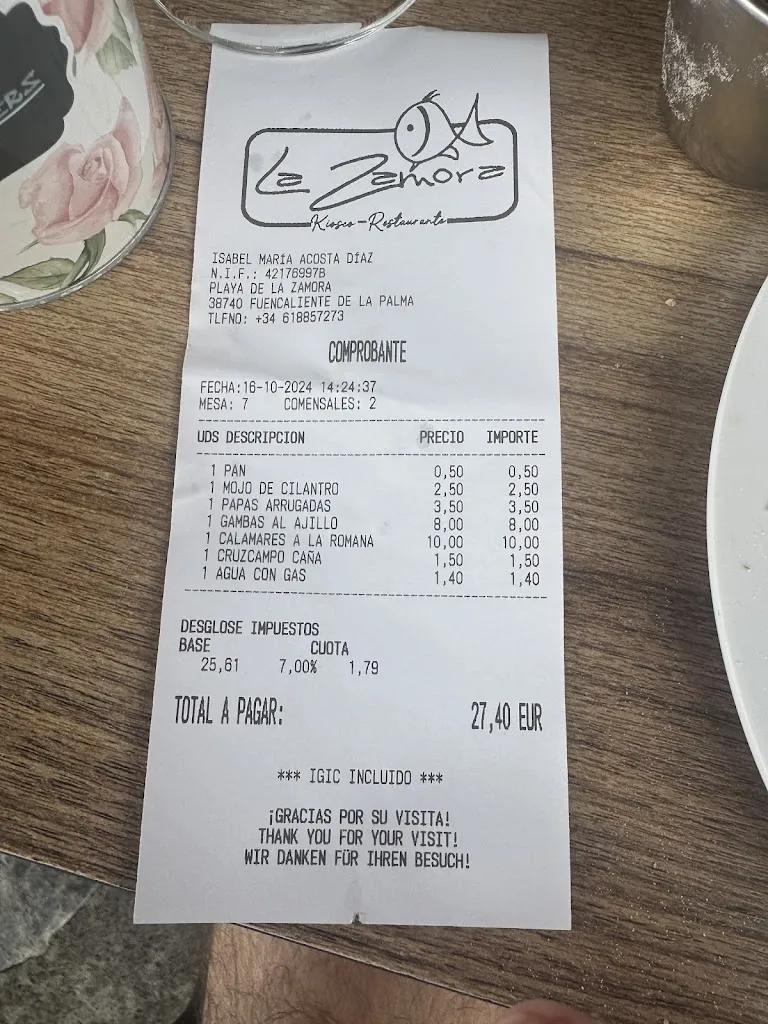 Martin Streeter_La Zamora Kiosko_Fuencaliente_review