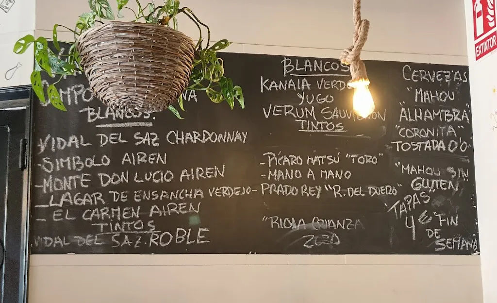 Menu_Bar Castillo gastrobar_Campo de Criptana_image_1