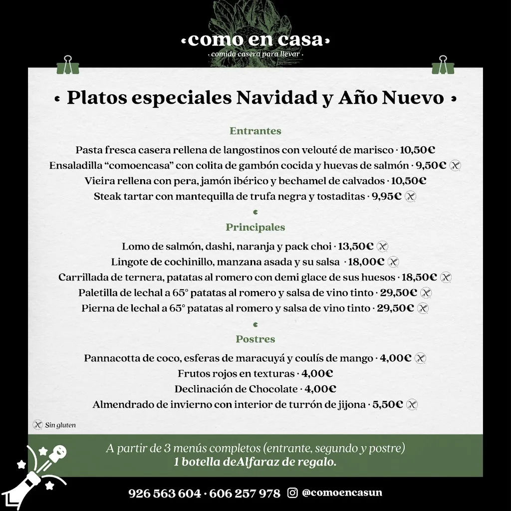 Menu_Como en Casa_Campo de Criptana_image_1