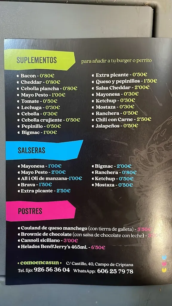 Menu_Como en Casa_Campo de Criptana_image_3