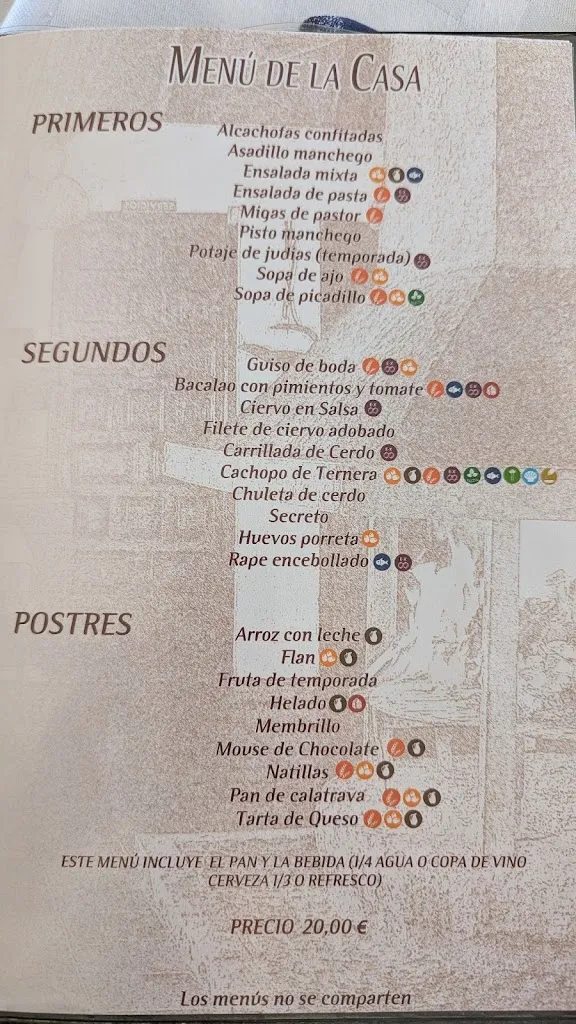 Menu_Aprisco de Puerto Lapice_Labores Las_immagine_2