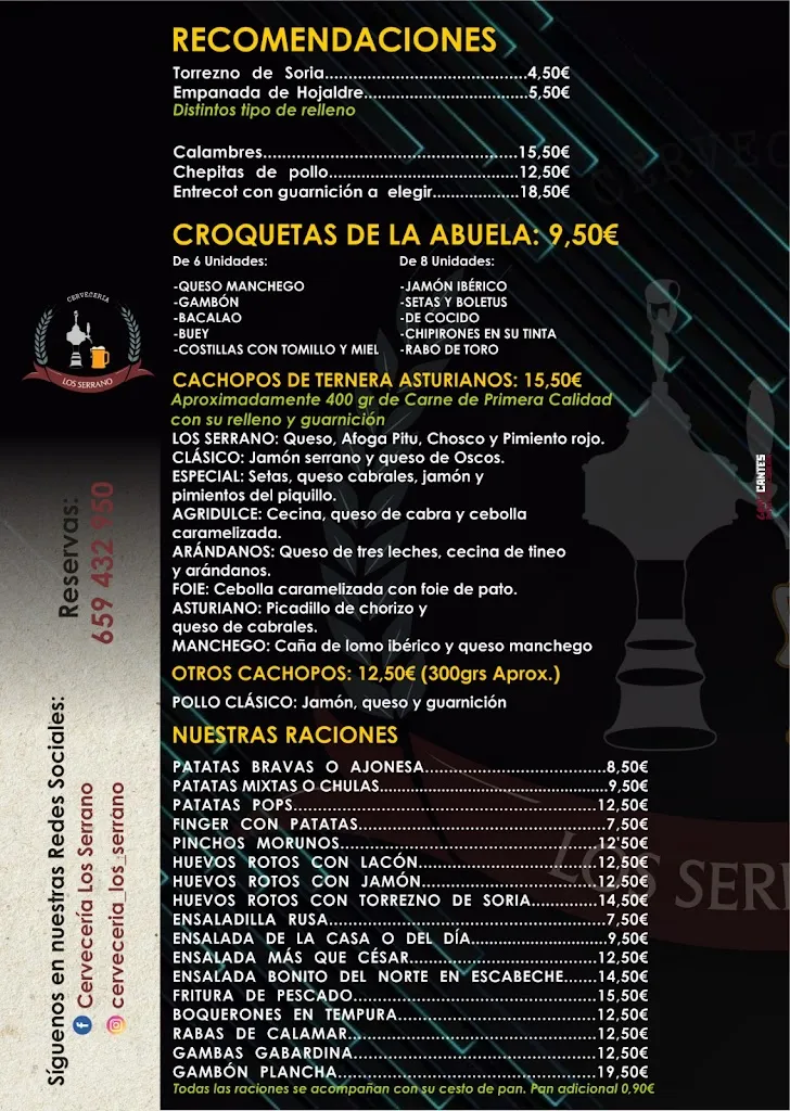 Menu_Bar Cervecería Serrano SC_Herencia_image_3